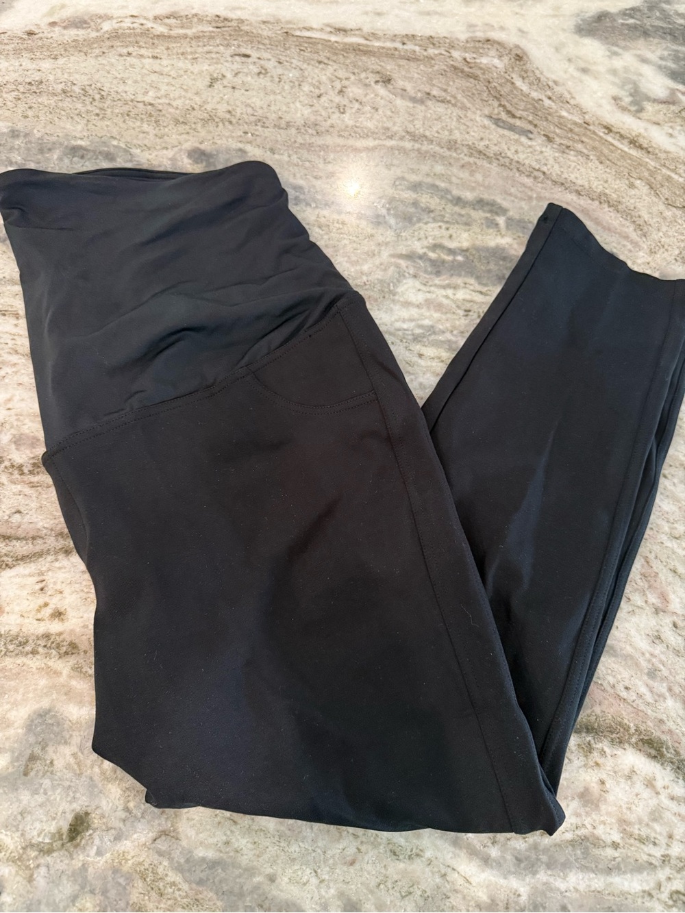 Black Isabel Maternity Pants - XL